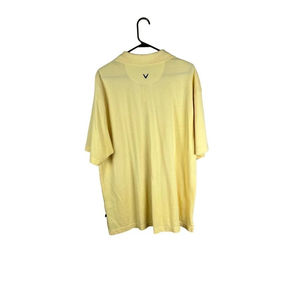 Callaway Yellow Polo Men’s Size XL - Picture 2 of 3